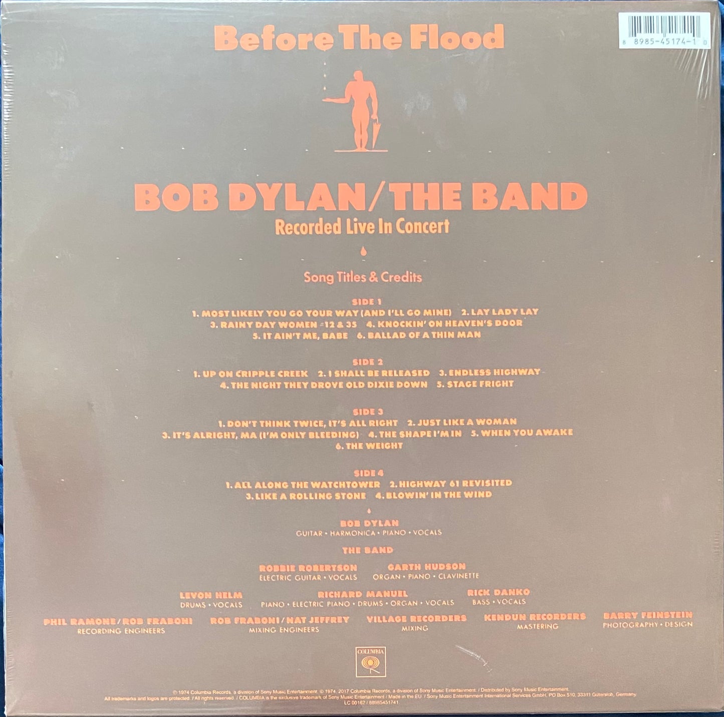 Bob Dylan & The Band — Before The Flood