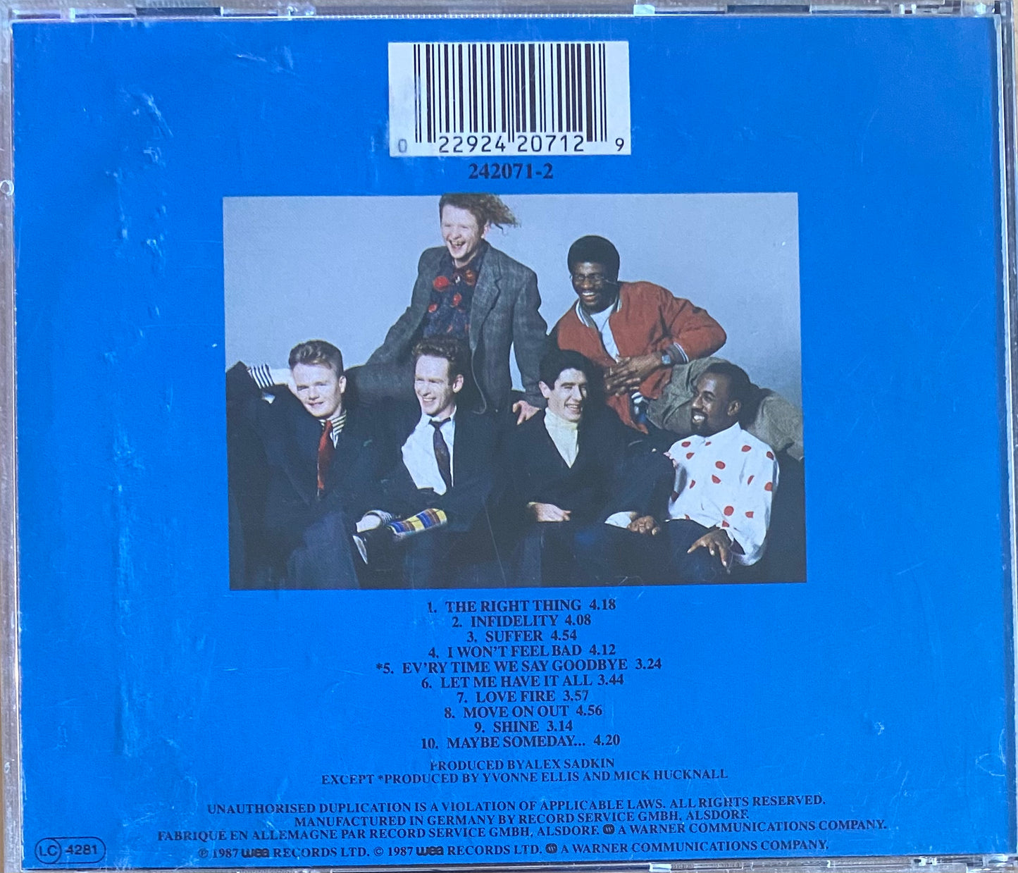 Simply Red — Men And Women