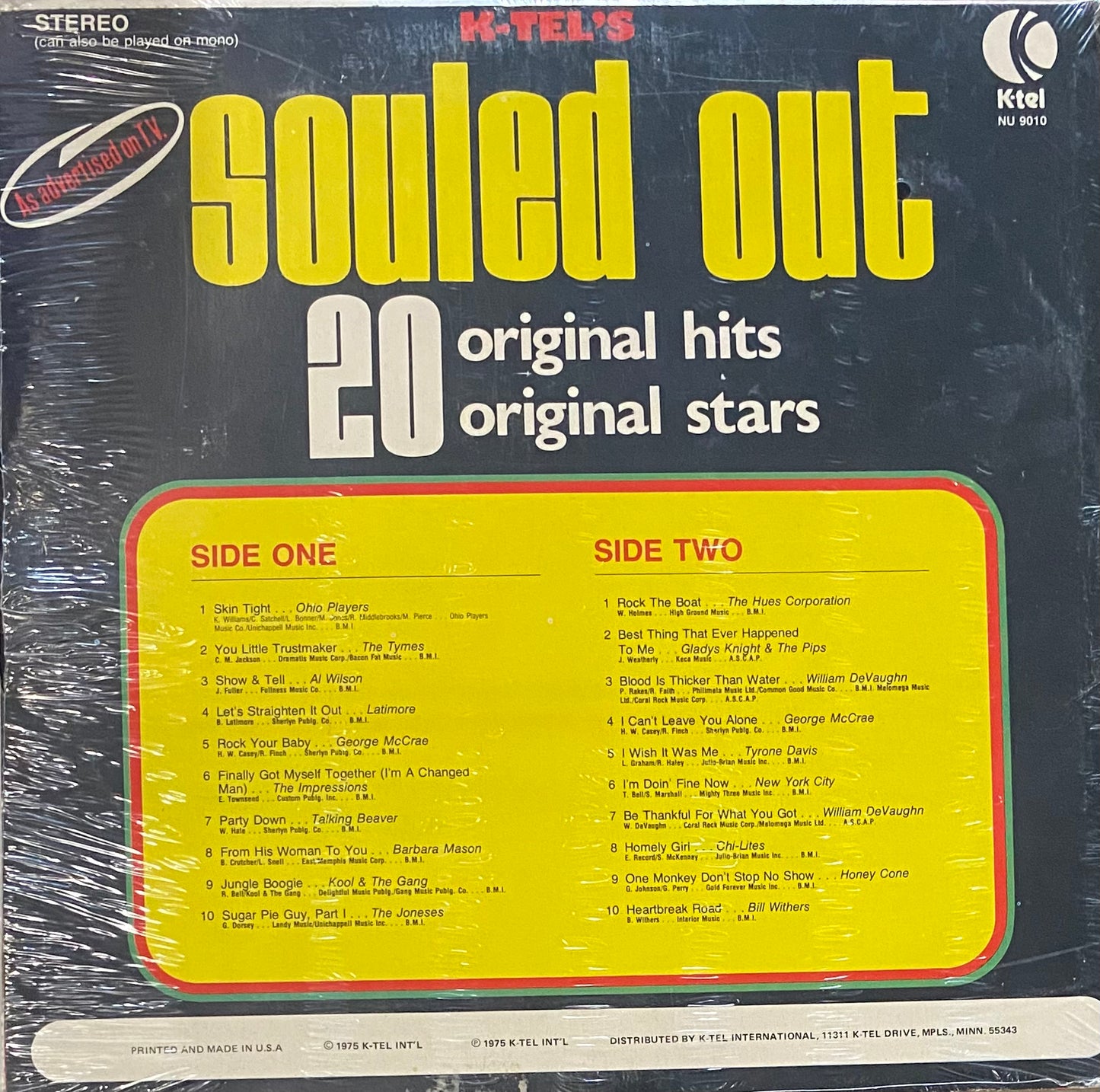 K-Tel — Souled Out