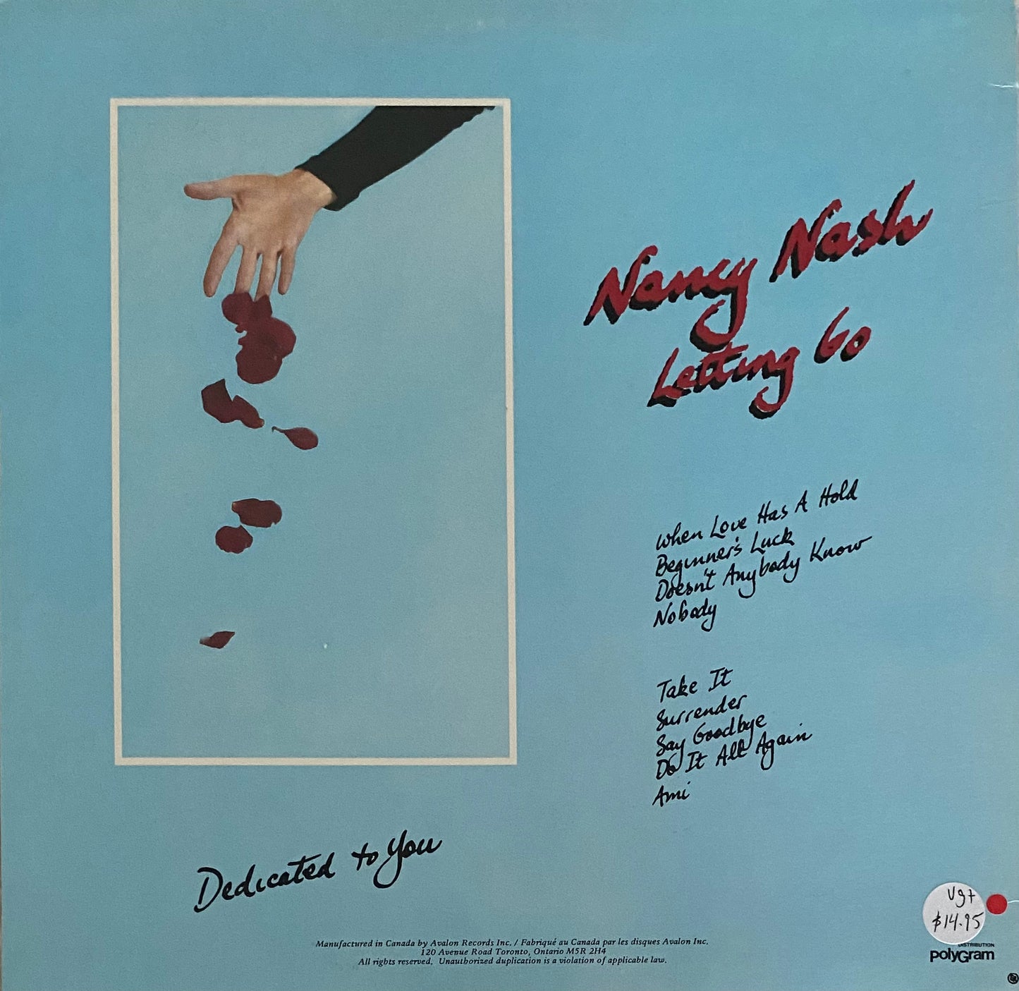 Nancy Nash — Letting Go