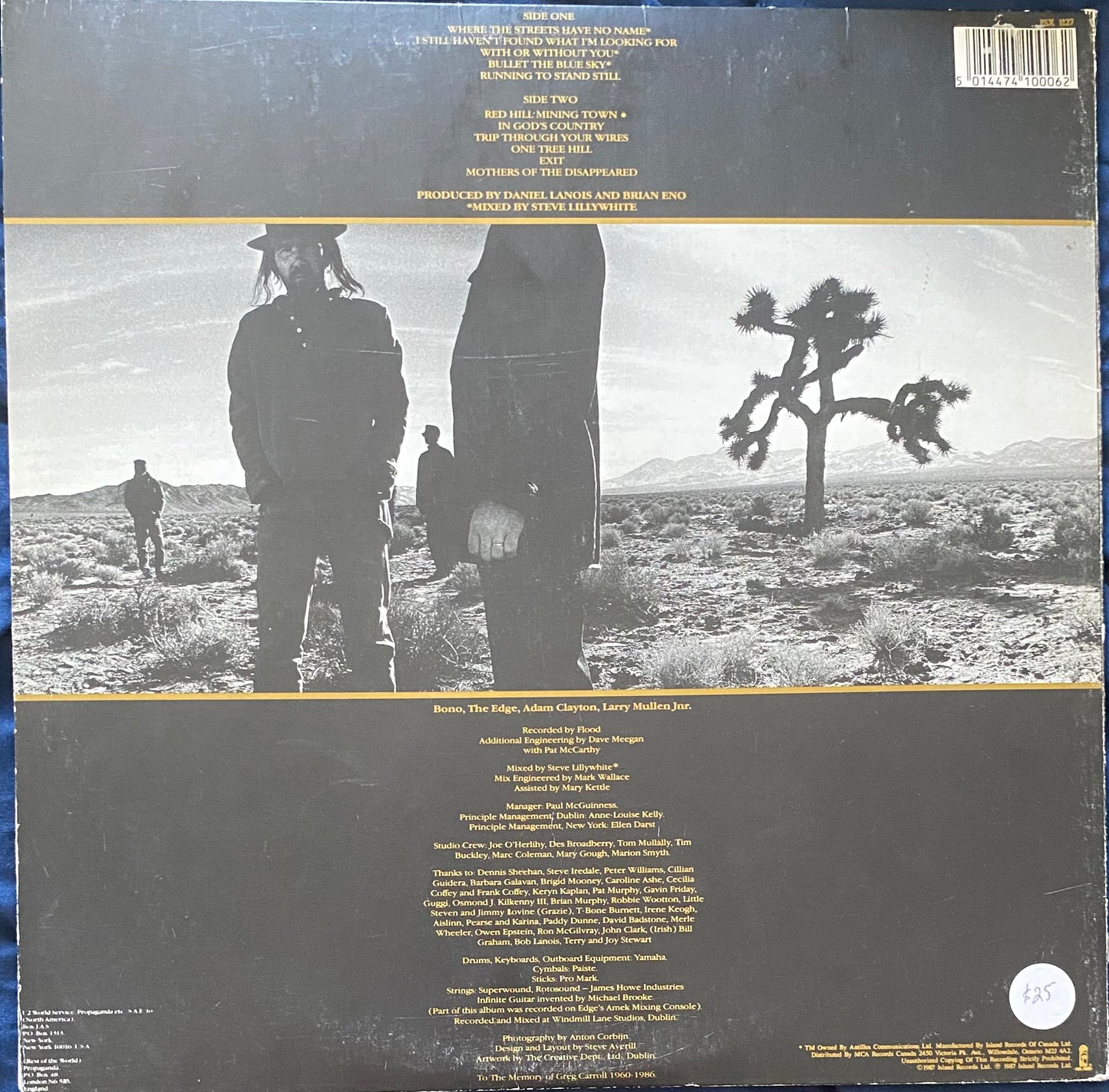 U2 — The Joshua Tree