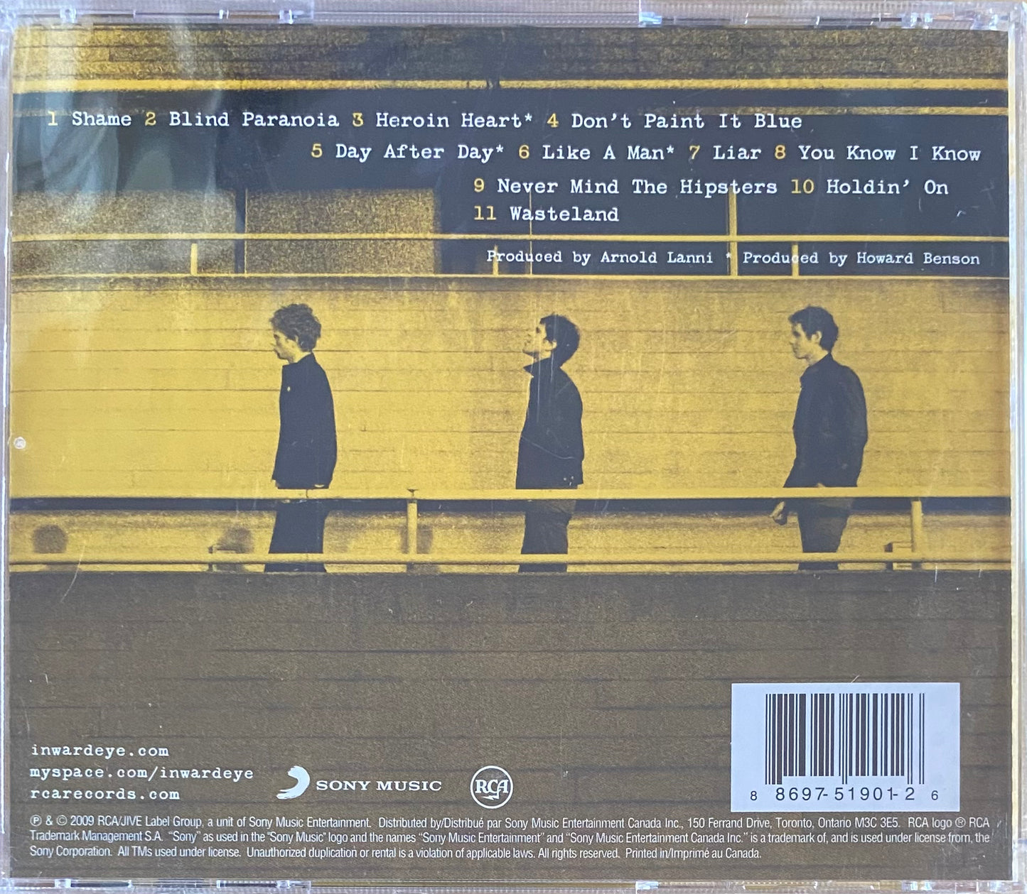 Inward Eye — Throwing Bricks Instead Of Kisses