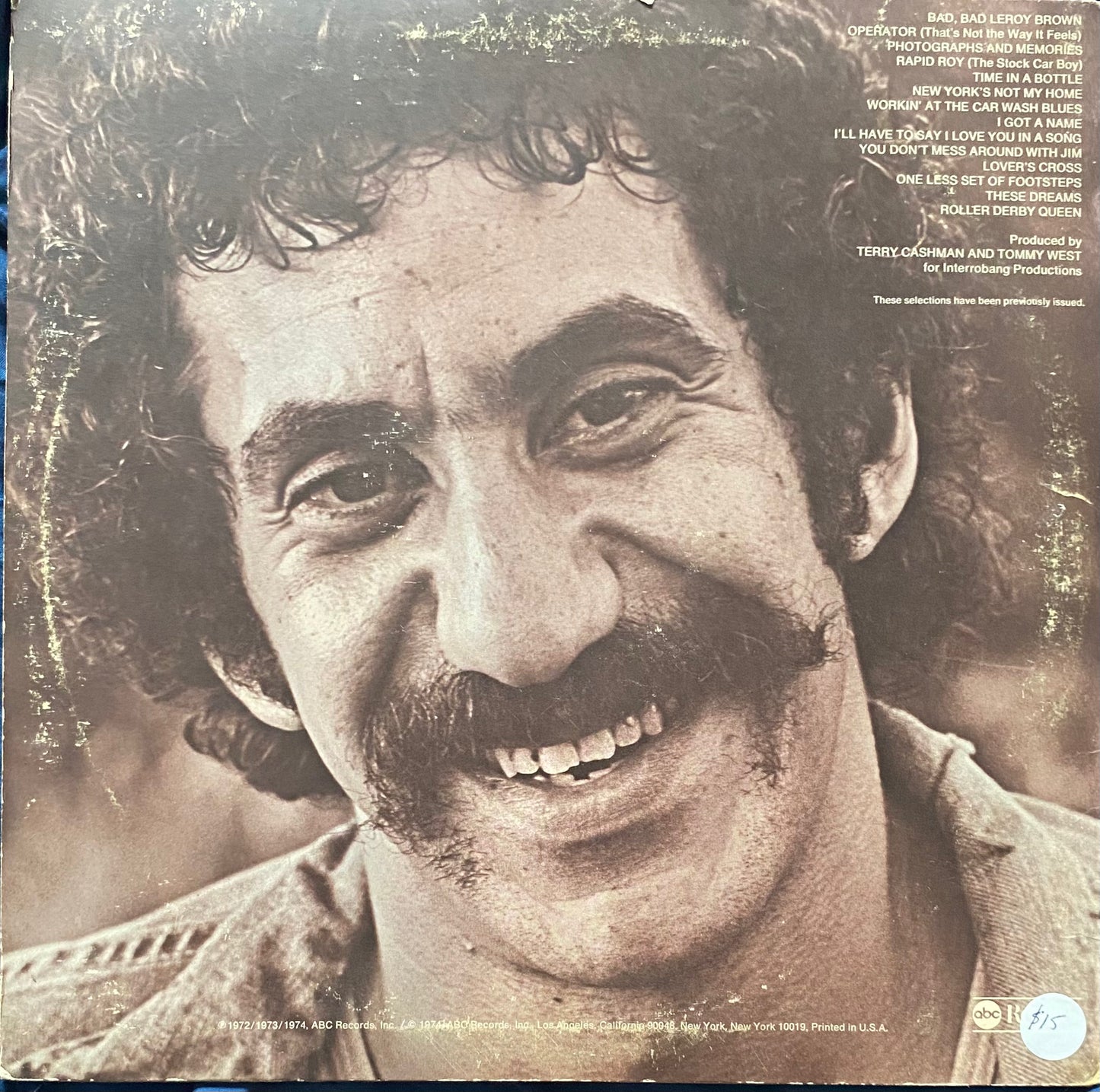 Jim Croce — Photographs & Memories: His Greatest Hits