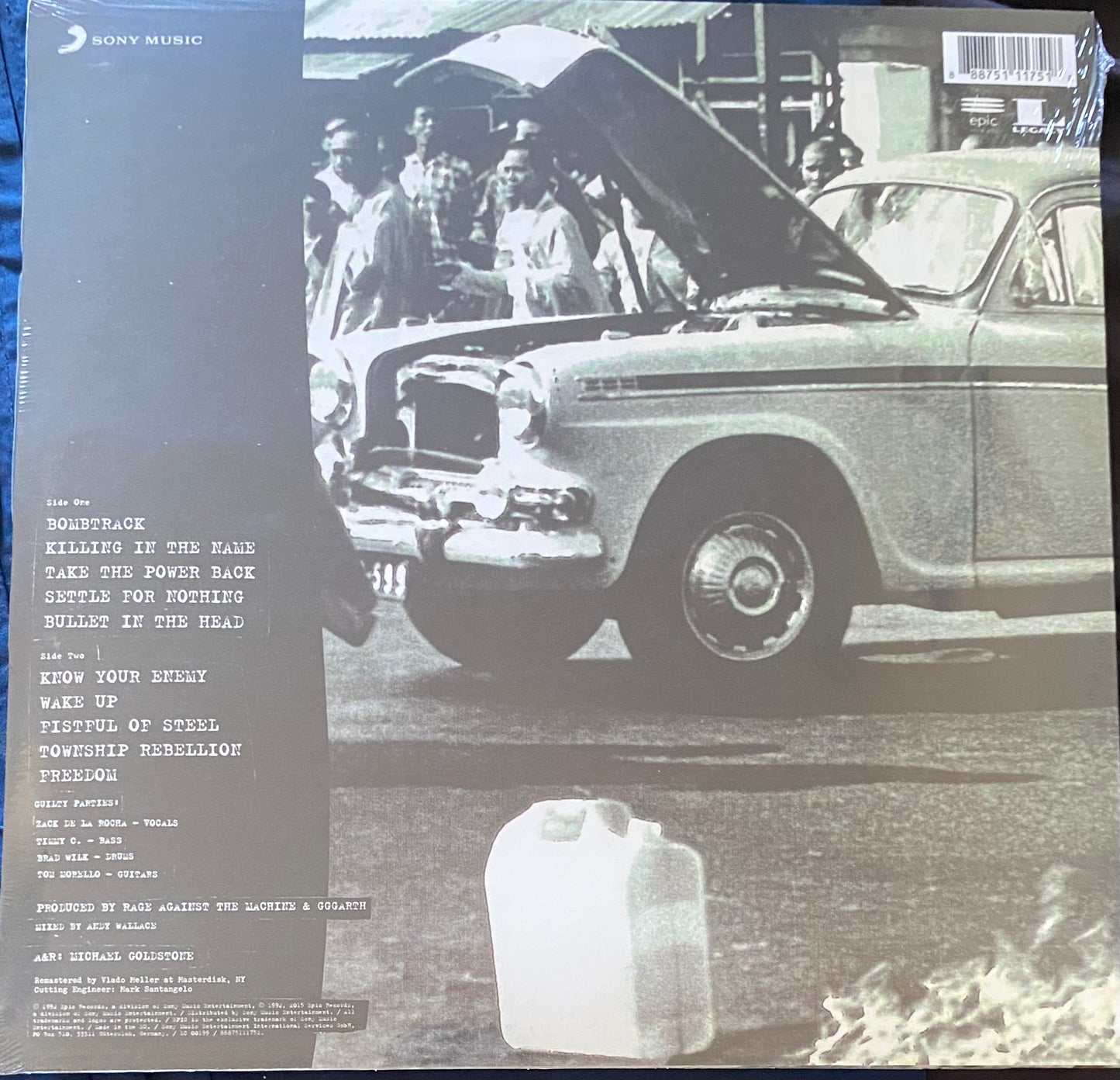 Rage Against The Machine — Rage Against The Machine