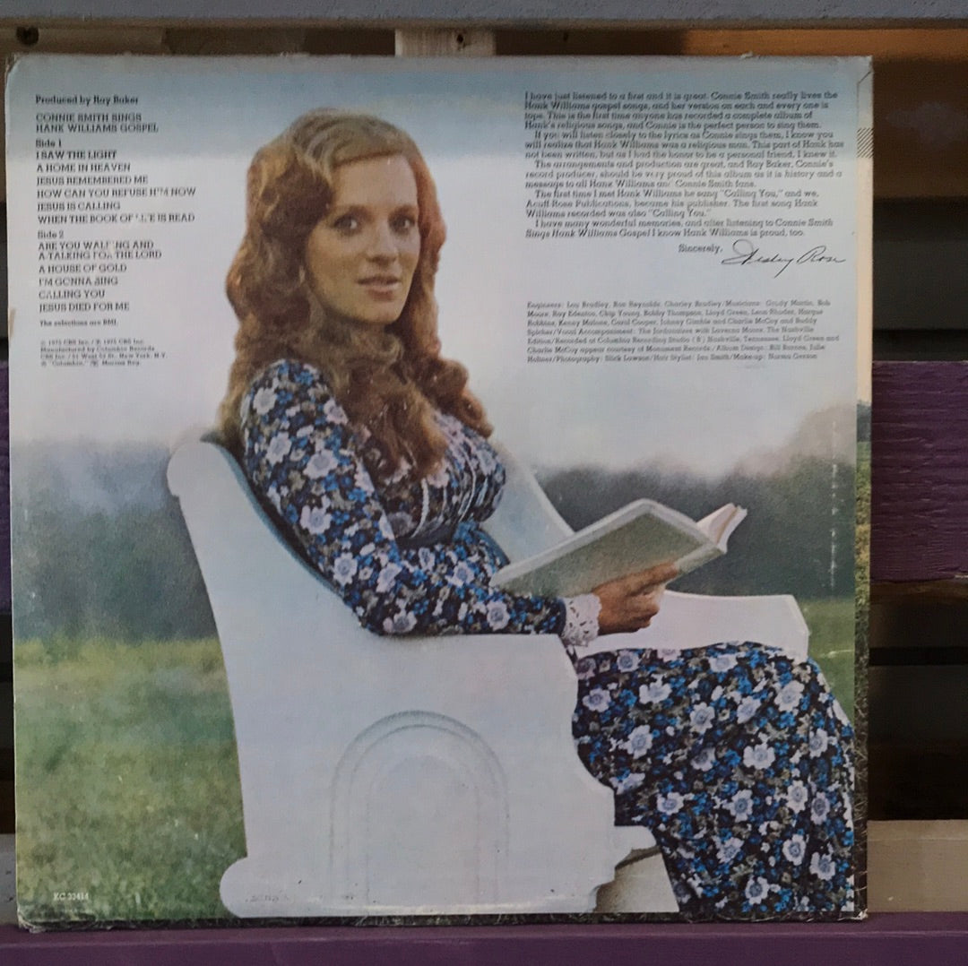 - Connie Smith - Connie Smith Sings Hank Williams Gospel - Vinyl Record -