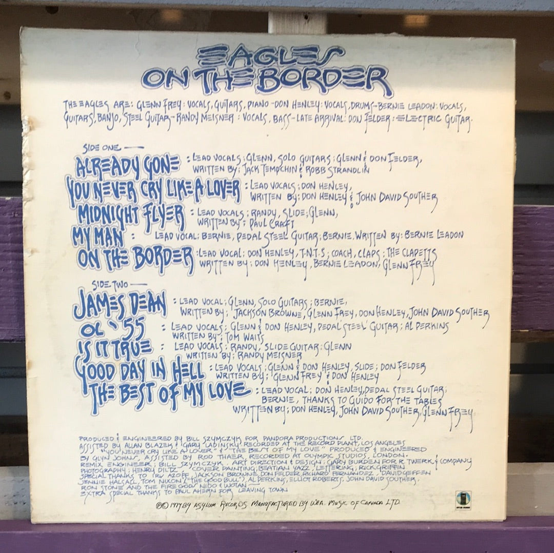 Eagles - On The Border - Vinyl Record - 33