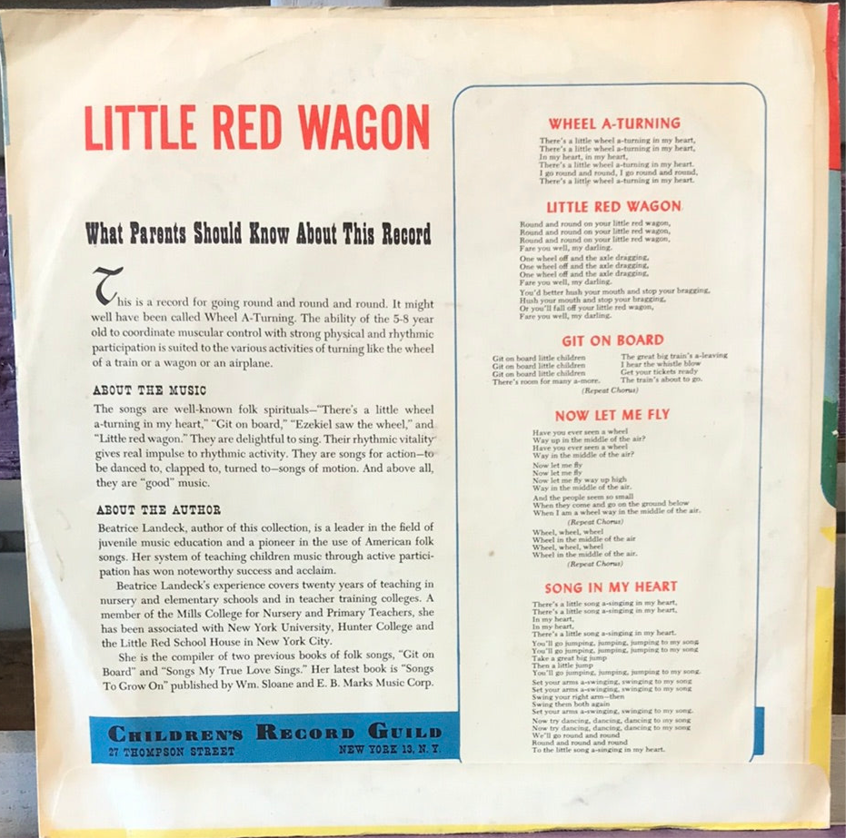 Beatrice Landeck - Little Red Wagon