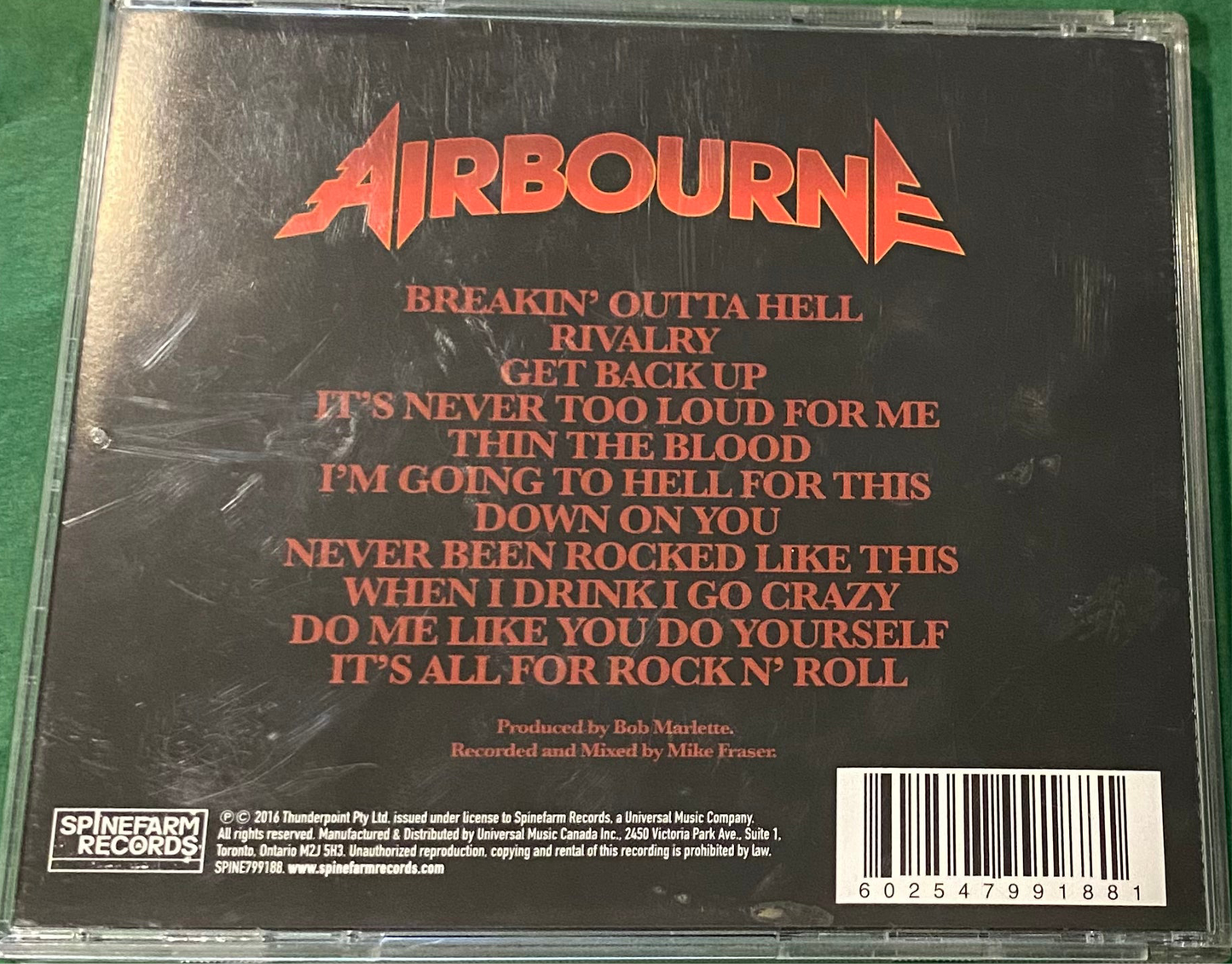 Airbourne — Breakin’ Outta Hell