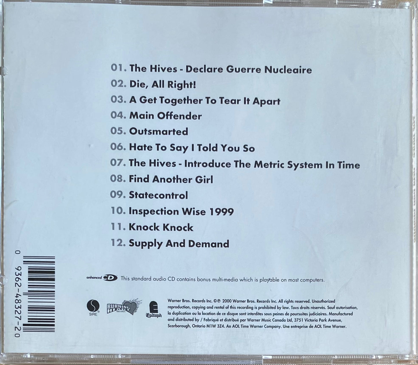 The Hives — Veni, Vidi, Vicious