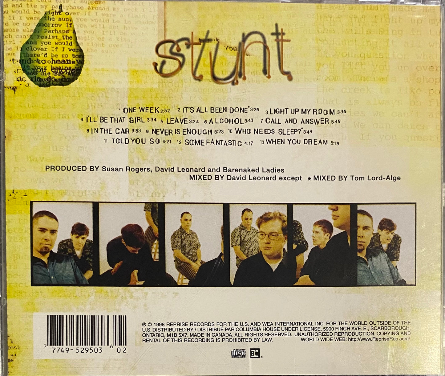 Barenaked Ladies — Stunt