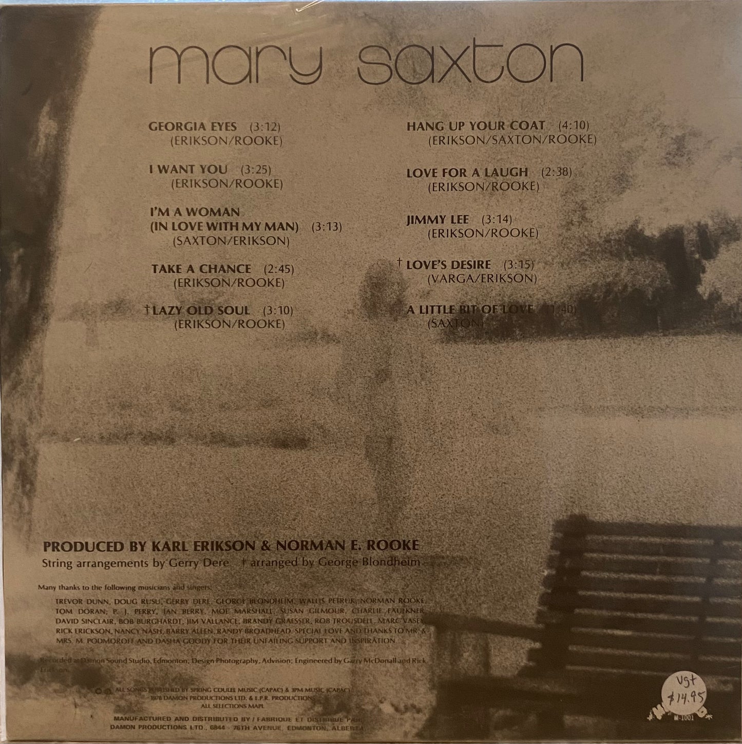 Mary Saxton — Mary Saxton