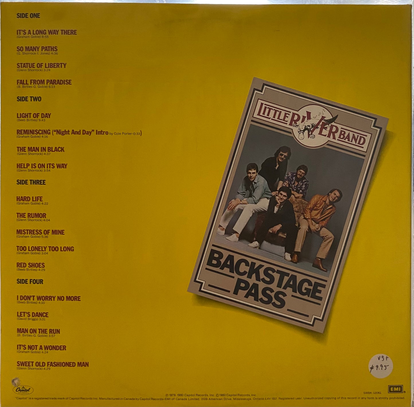 Little River Band — Backstage Pass