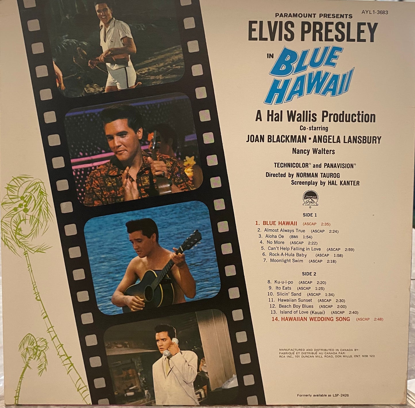 Elvis Presley — Blue Hawaii