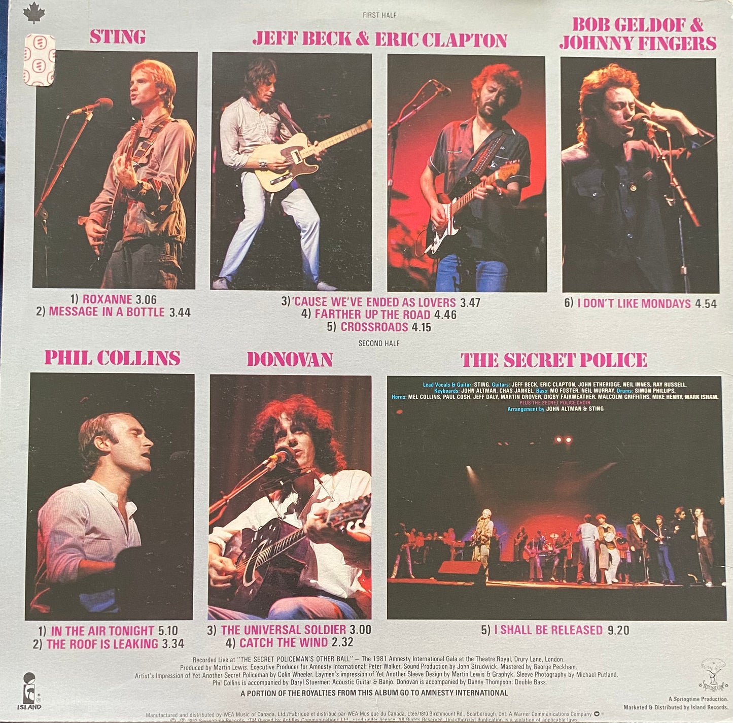 Various — The Secret Policeman’s Other Ball
