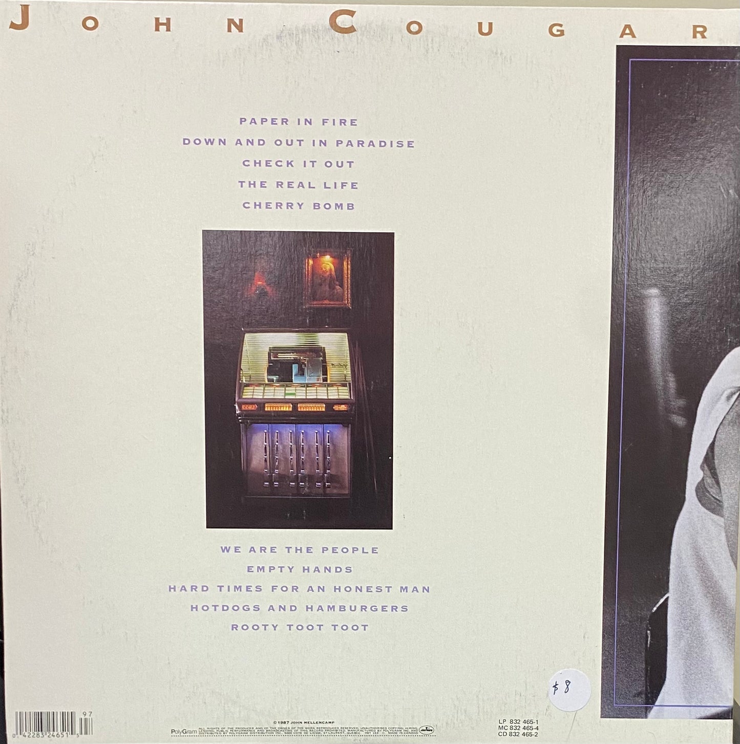 John Cougar Mellencamp — Lonesome Jubilee