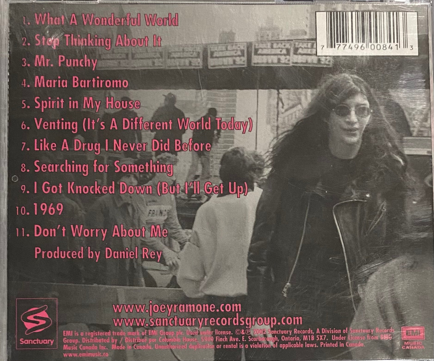 Joey Ramone — Don’t Worry About Me