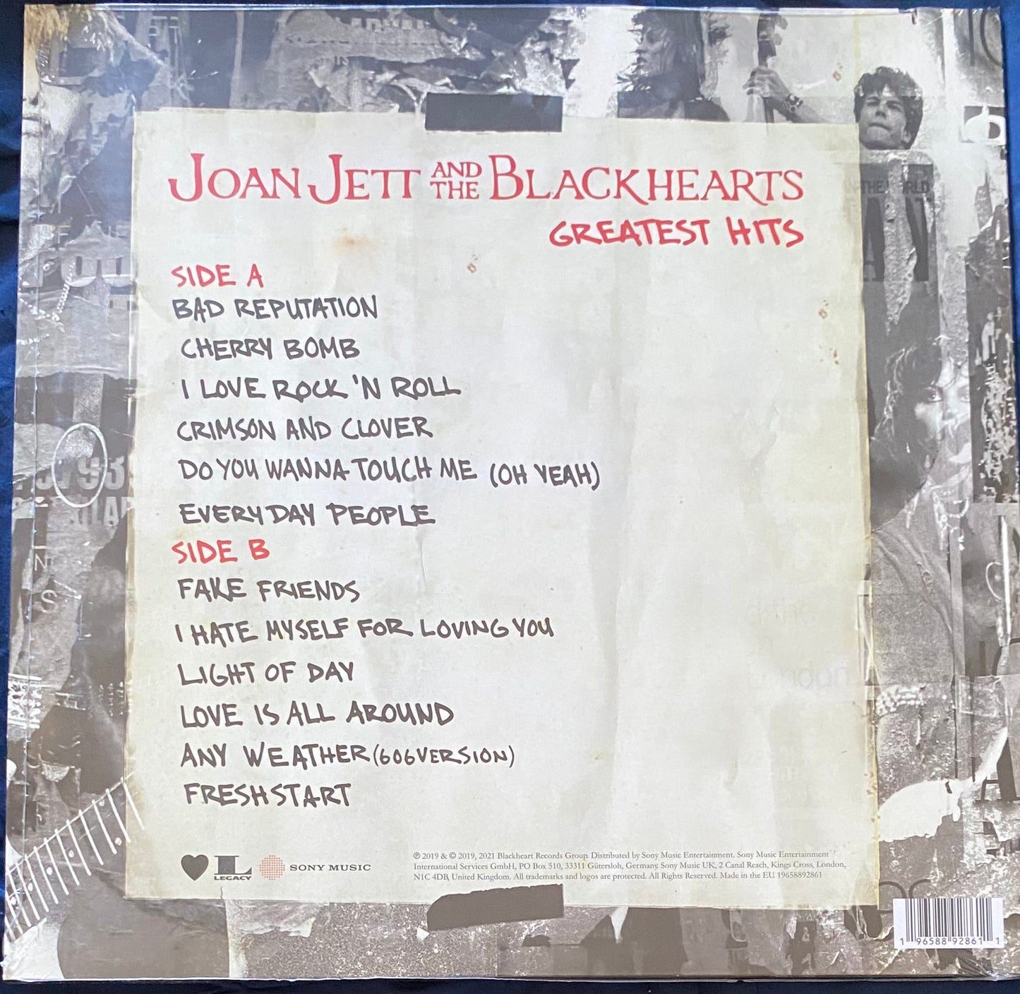 Joan Jett And The Blackhearts — Greatest Hits