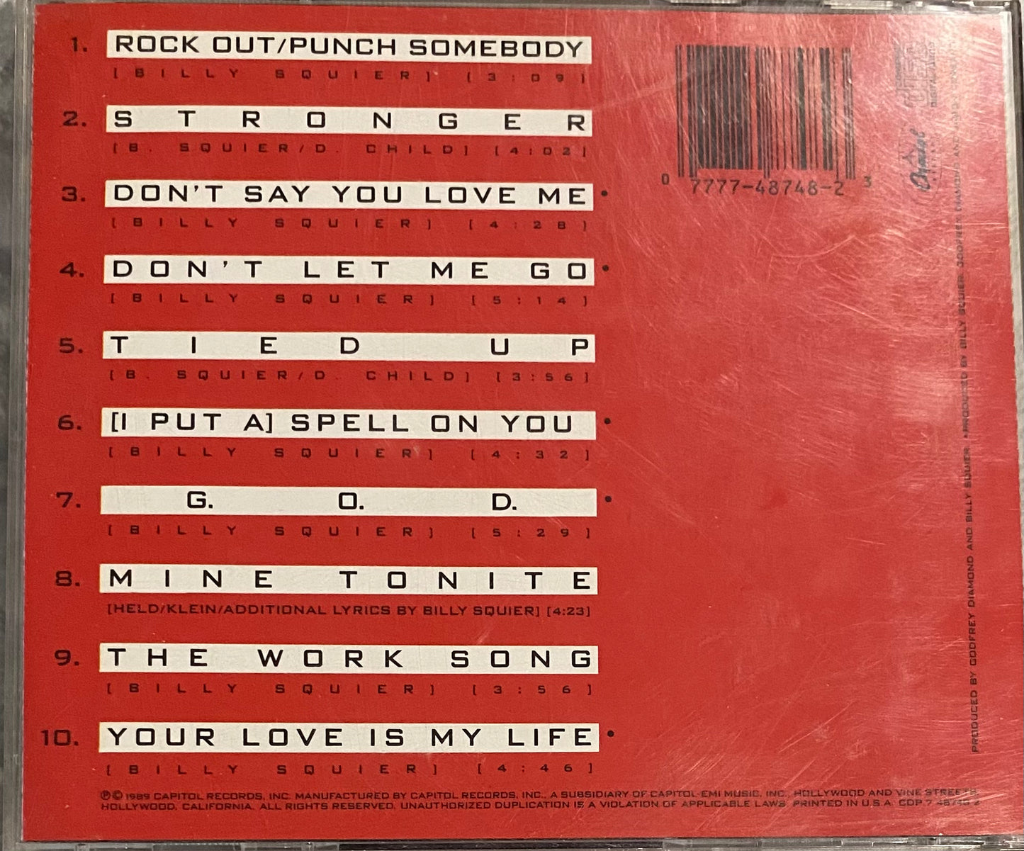 Billy Squier — Hear & Now