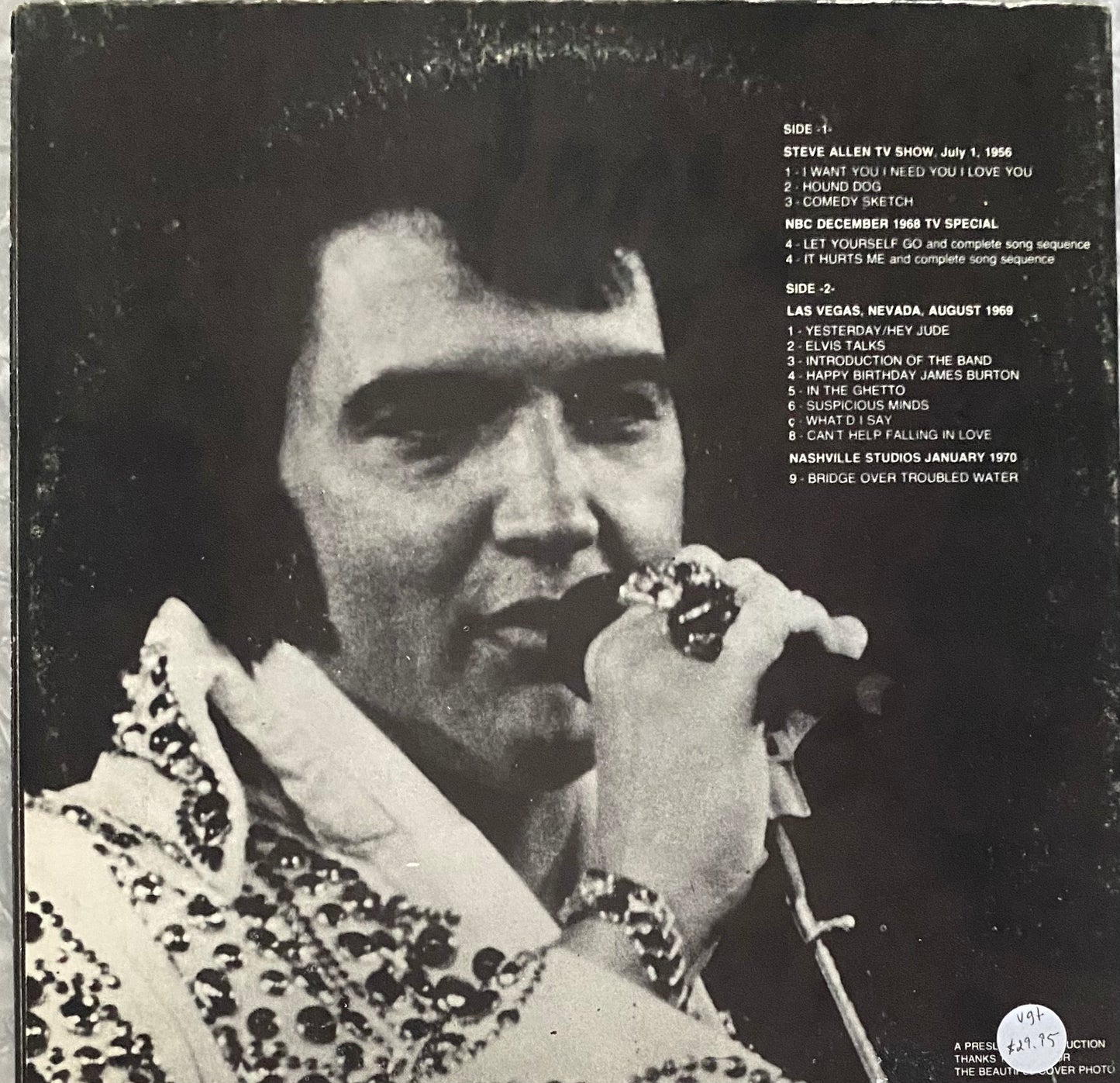Elvis Presley — Superstar Outakes