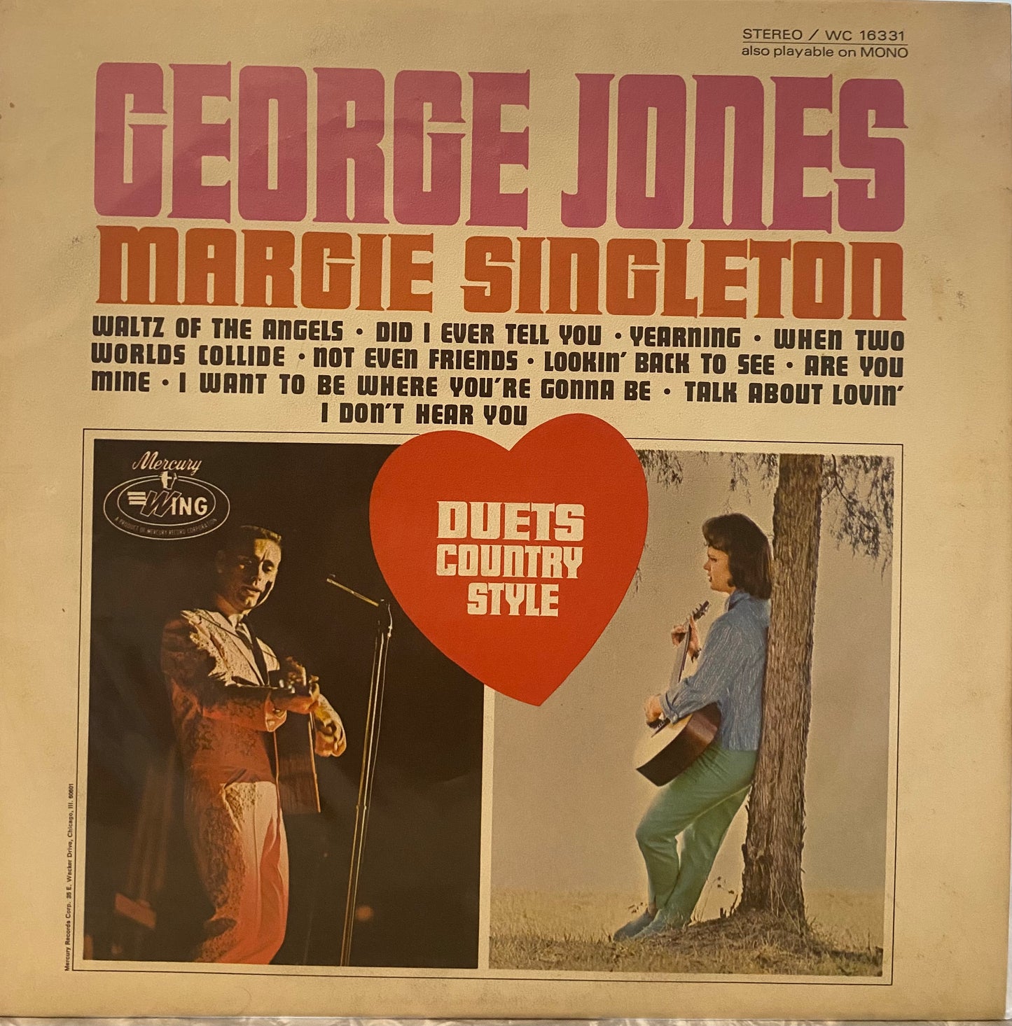 George Jones & Marge Singleton — Duets Country Style