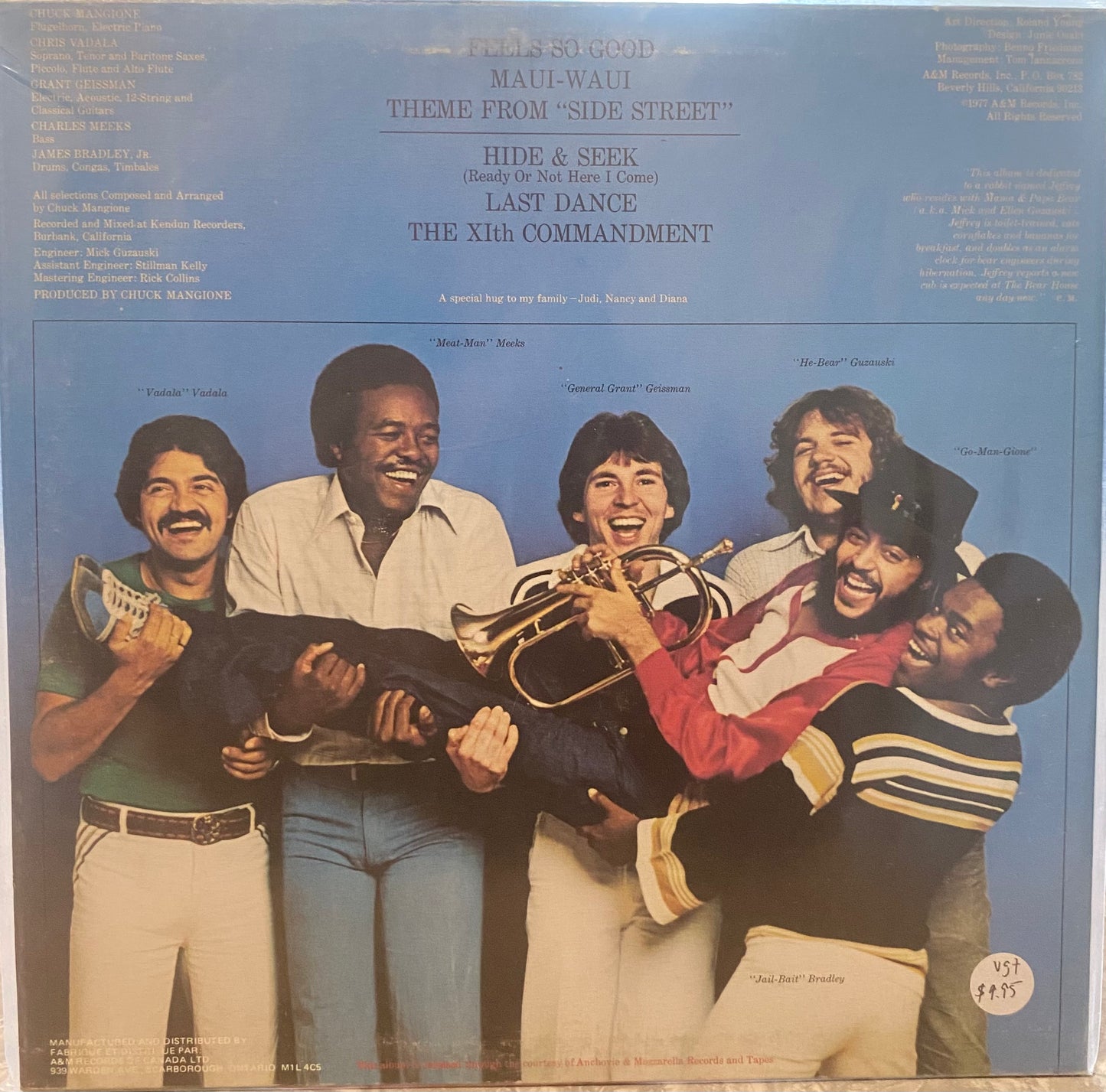 Chuck Mangione — Feels So Good