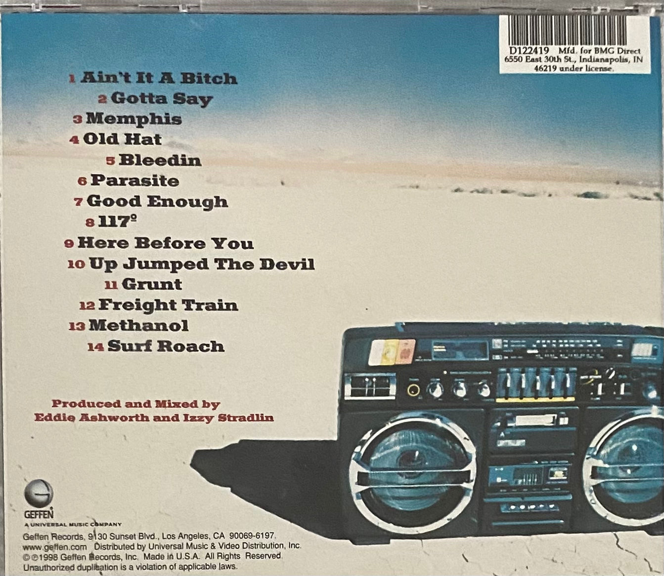 Izzy Stradlin — 117 degrees