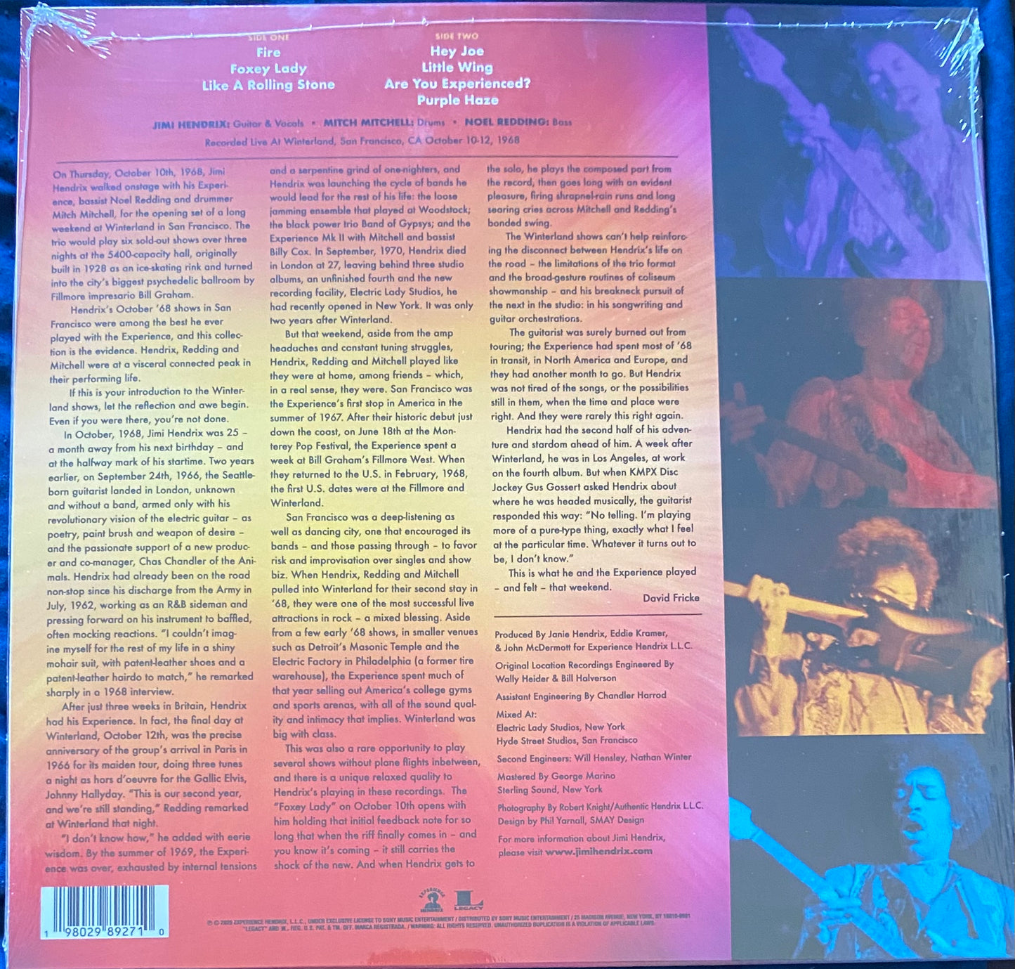 The Jimi Hendrix Experience — Winterland