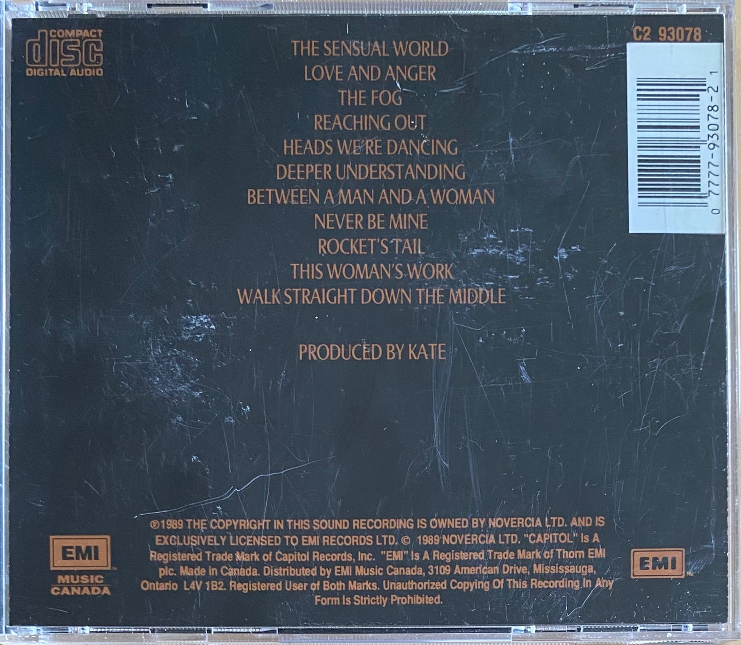 Kate Bush — The Sensual World
