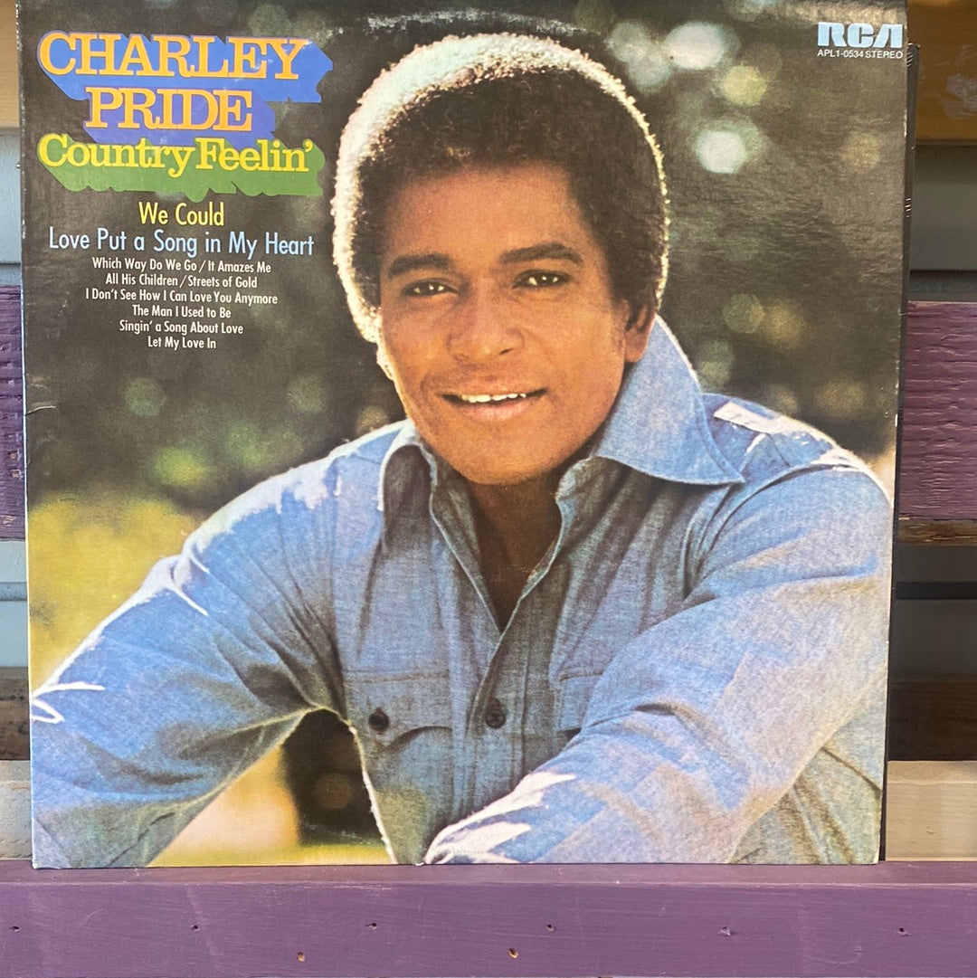 - Charley Pride - Country Feelin - Vinyl Record -