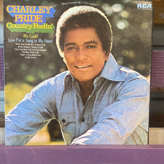 - Charley Pride - Country Feelin - Vinyl Record -