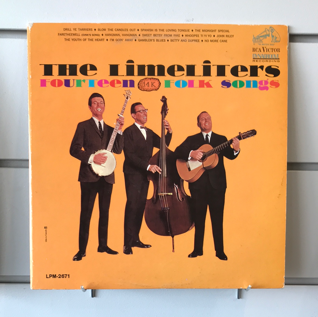 - The Limeliters - Fourteen Folk Songs - Vinyl Record -