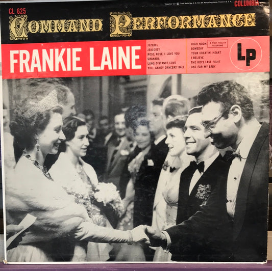 - Frankie Laine - Command Performance - Vinyl Record -