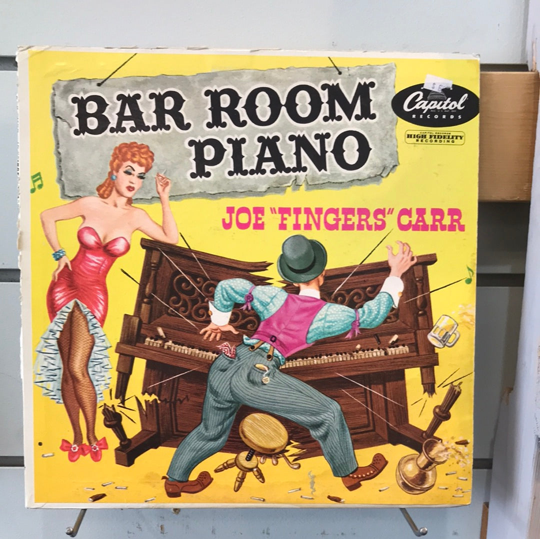 - Joe “Fingers” Carr — Bar Room Piano - Vinyl Record -