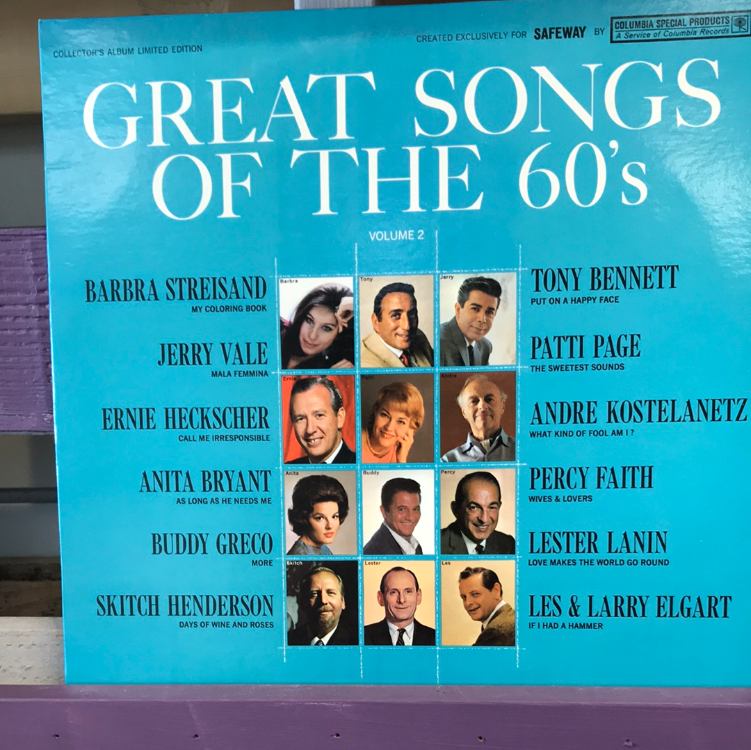 - Great Songs of the 60s - Volume 2 - Vinyl Record -