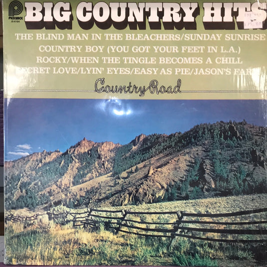 - Big Country Hits - Country Road - Vinyl Record -