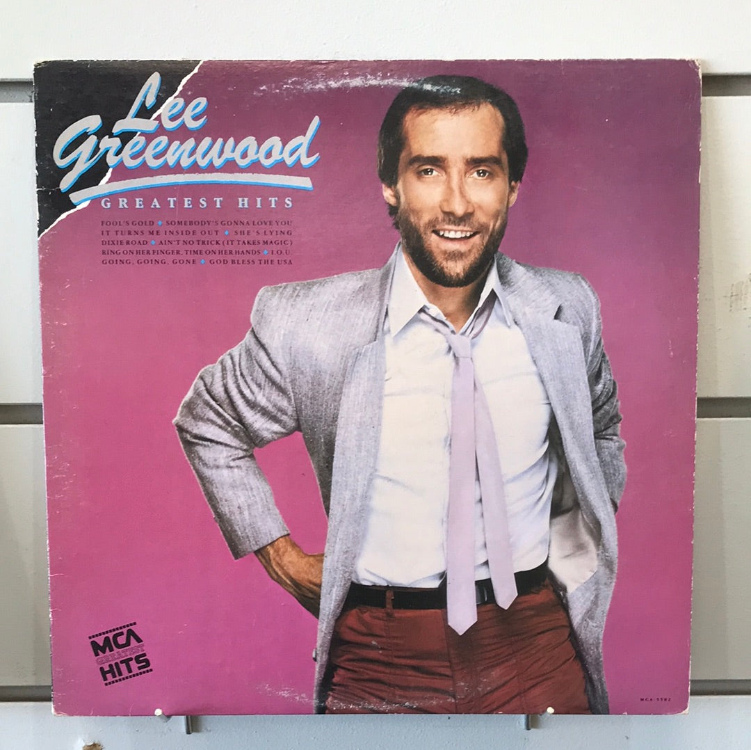 - Lee Greenwood - Greatest Hits - Vinyl Record -