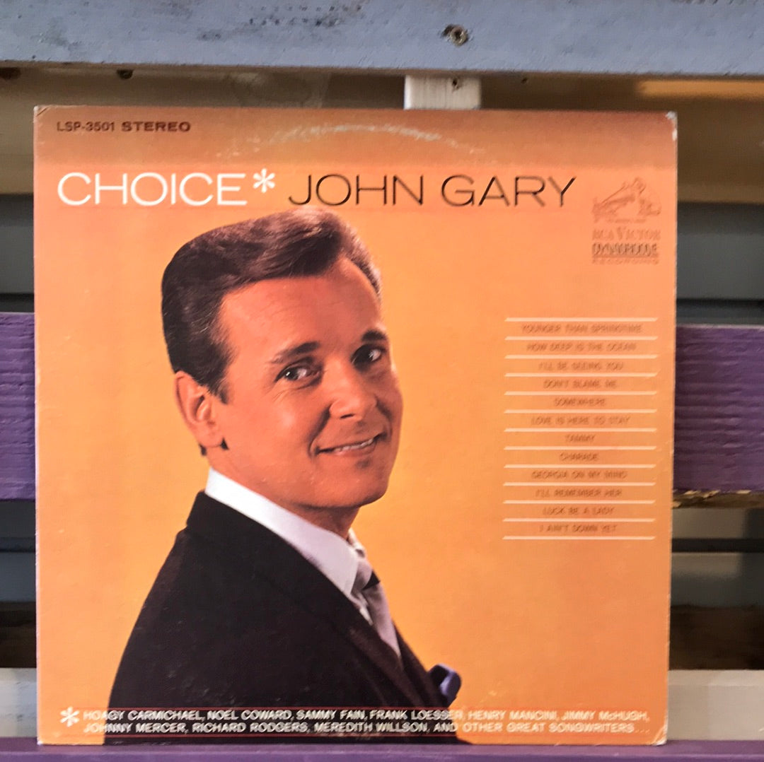 - John Gary - Choice - Vinyl Record -