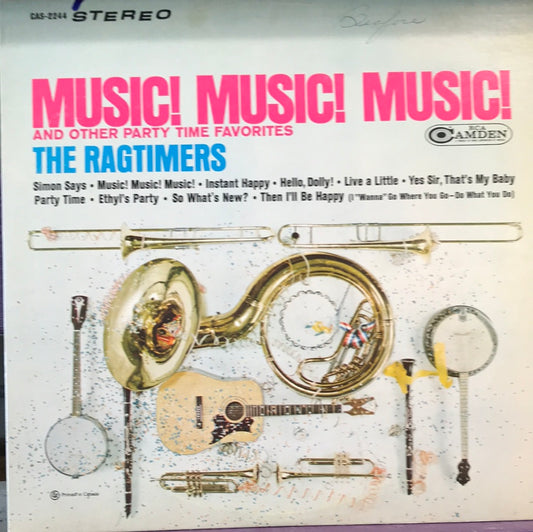 - The Ragtimers Music! Music! Music! - Vinyl Record -