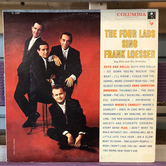 - The Four Lads - Sing Frank Loesser (With Ray Ellis & His Orchestra) - Vinyl Record -