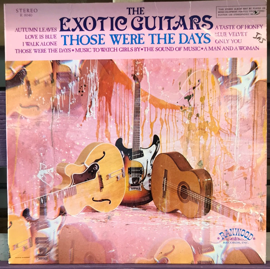 - The Exotic Guitars - Those were the Days - Vinyl Record -