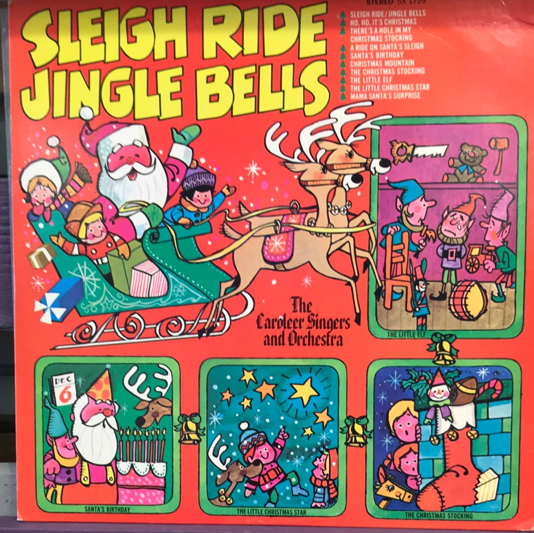 - Sleigh Ride Jingle Bells - Vinyl Record -