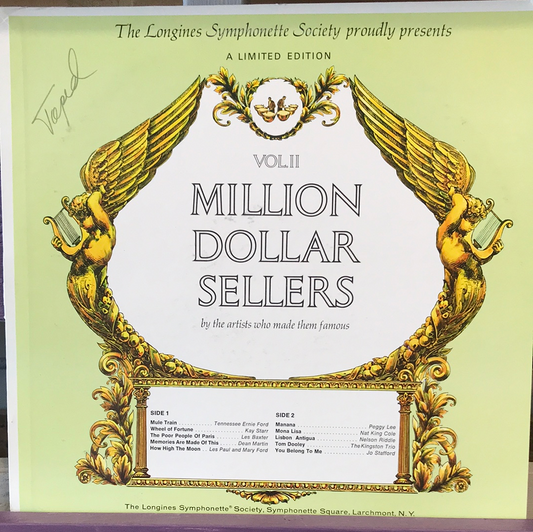 - Million Dollar Sellers - The Longines Symphonette - Vinyl Record -