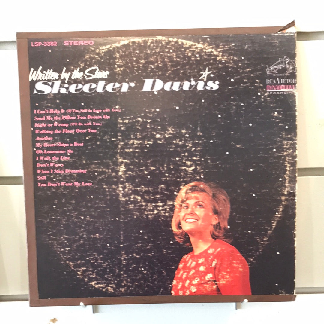 - Skeeter Davis - Written By The Stars - Vinyl Record -