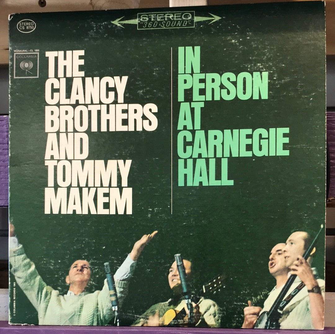- The Clancy Brothers and Tommy Makem - In Person At Carnegie Hall - Vinyl Record -