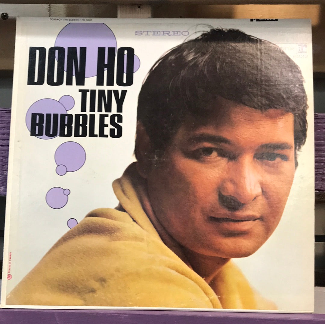 - Don Ho - Tiny Bubbles - Vinyl Record -