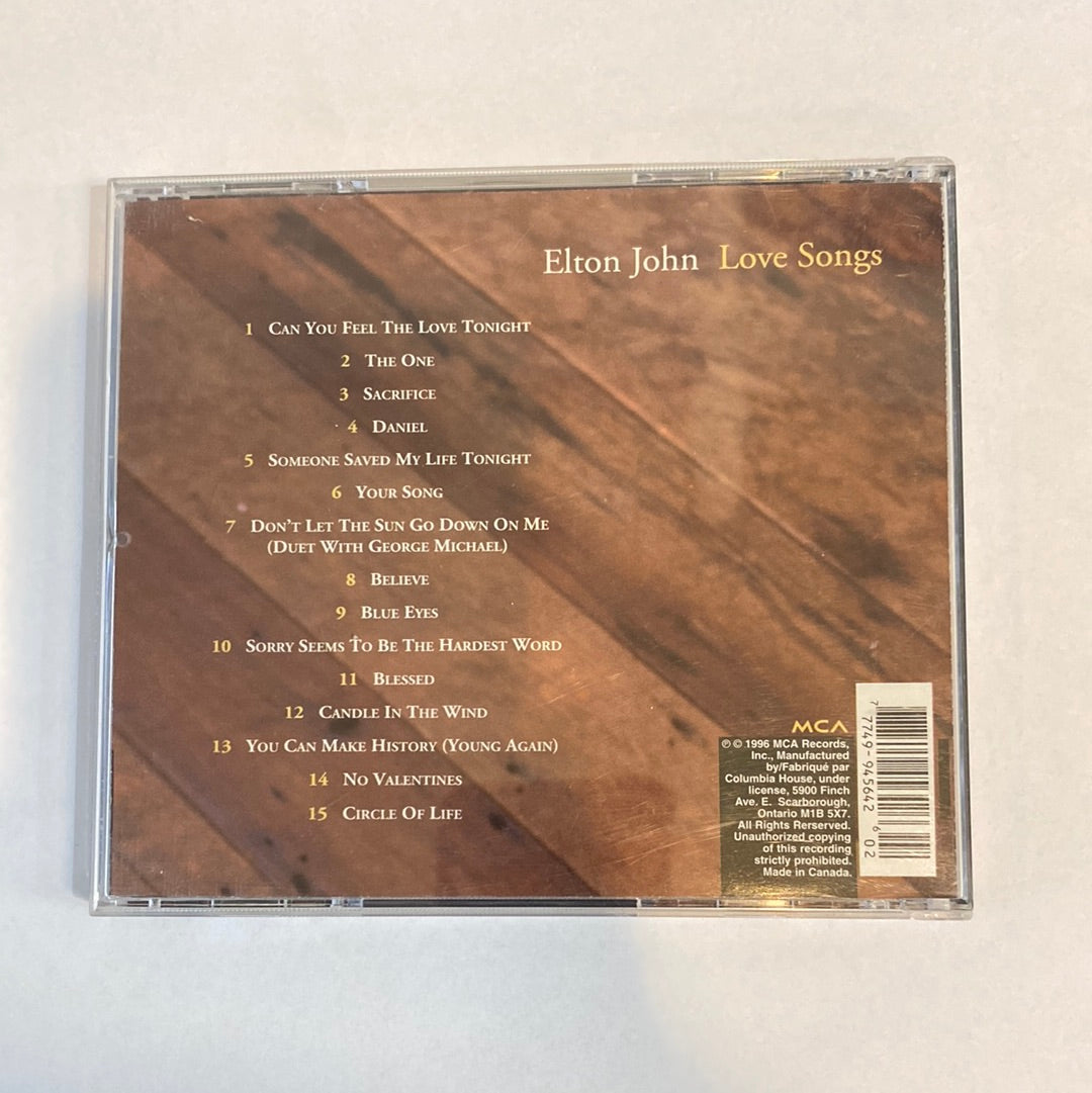Elton John - Love Songs